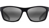 MAUI JIM GREY TUMBLELAND BLACK MATTE