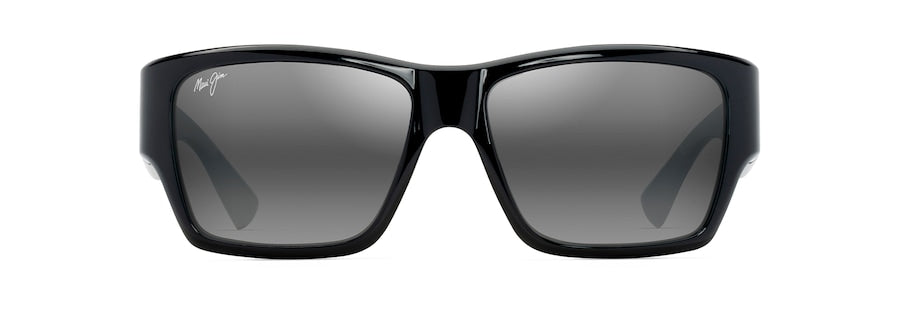 MAUI JIM GREY KAOLU SHINY BLACK