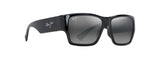 MAUI JIM GREY KAOLU SHINY BLACK