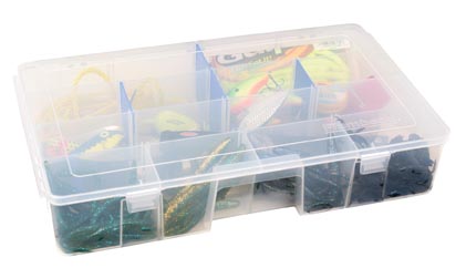 FLAMBEAU TUFF TAINER 7004R DOUBLE DEEP DIVIDED