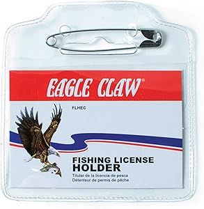 EAGLE CLAW FISHING LICENCE HOLDER