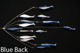 9'ERS LURES 6" NE 6-ARM SHAD RIG