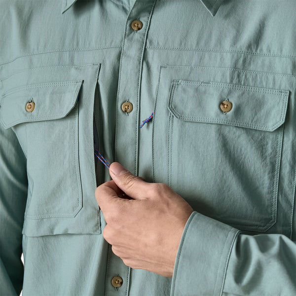 PATAGONIA MEN'S L/S SELF GUIDED SUN SHIRT