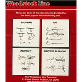 WOODSTOCK METERED LEAD CORE 36 LB 100 YDS 10 COLORS