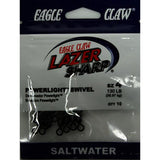 EAGLE CLAW LAZER SW SALTWATER POWER SWIVEL SIZE 4 170 LB QTY 3