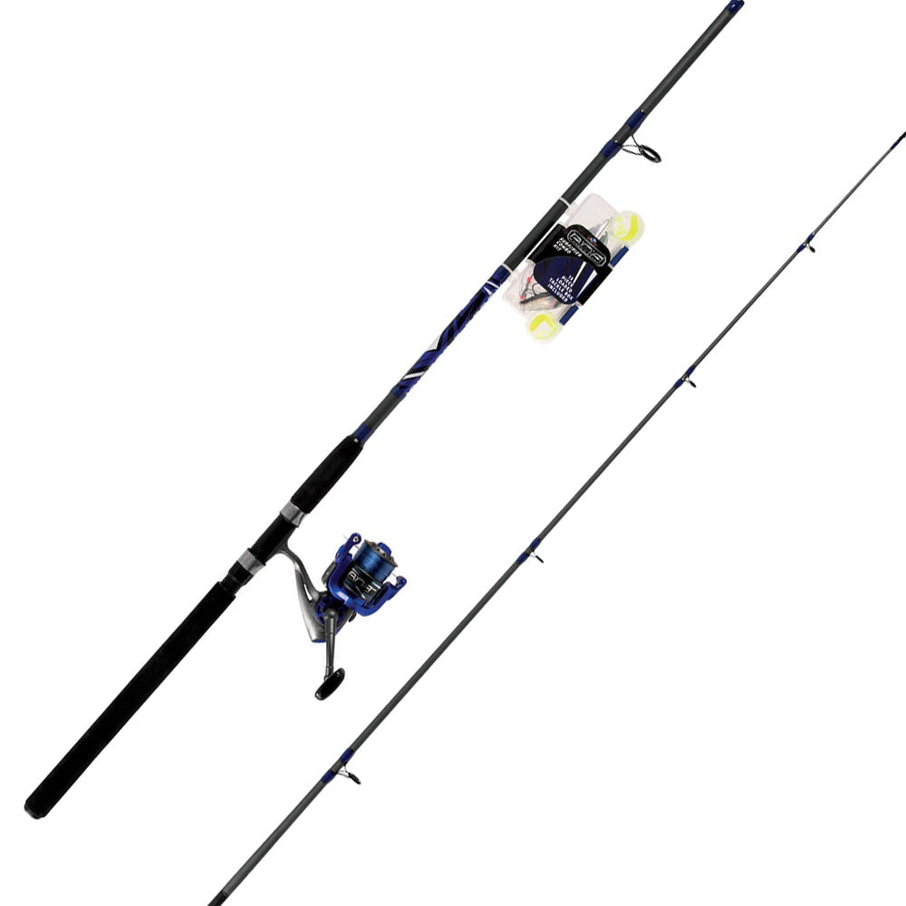 TSUNAMI OPEN WATER KIT COMBO LIME - surf bass & redfish