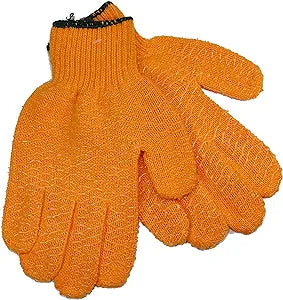 PROMAR HONEY-COMBED ORANGE GLOVE GL-L SIZE LARGE