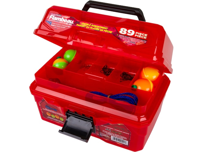 FLAMBEAU BIG MOUTH TACKLE BOX KIT RED