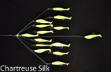 9'ERS LURES 4" NE 6-ARM SHAD RIG