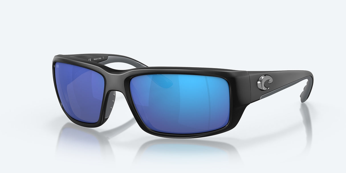 COSTA FANTAIL Matte Black Blue Mirror 580G