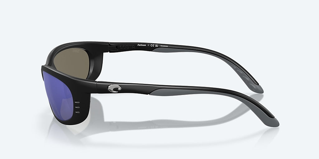 COSTA FATHOM Matte Black Blue Mirror 580G
