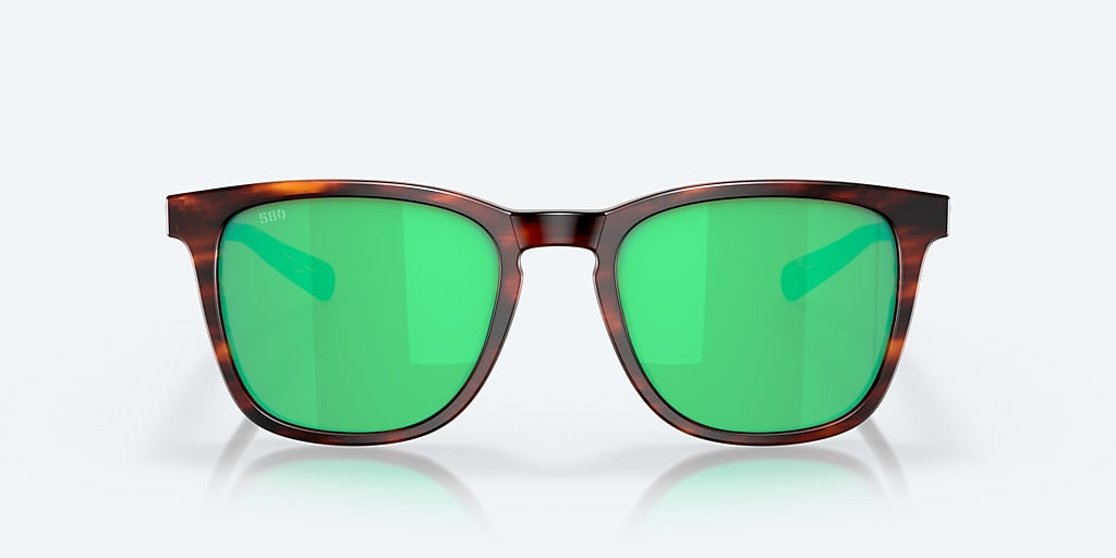 COSTA SULLIVAN Matte Tortoise Green Mirror 580G