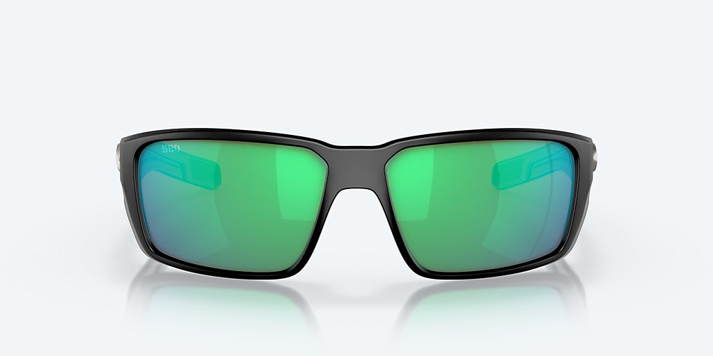 COSTA FANTAIL PRO Matte Black Green Mirror 580G