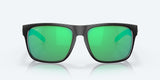 COSTA SPEARO XL Matte Black Green Mirror 580G