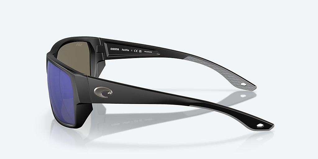 COSTA TAILFIN Matte Black Blue Mirror 580G