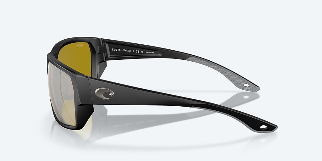 COSTA TAILFIN Matte Black Sunrise Silver Mirror 580G
