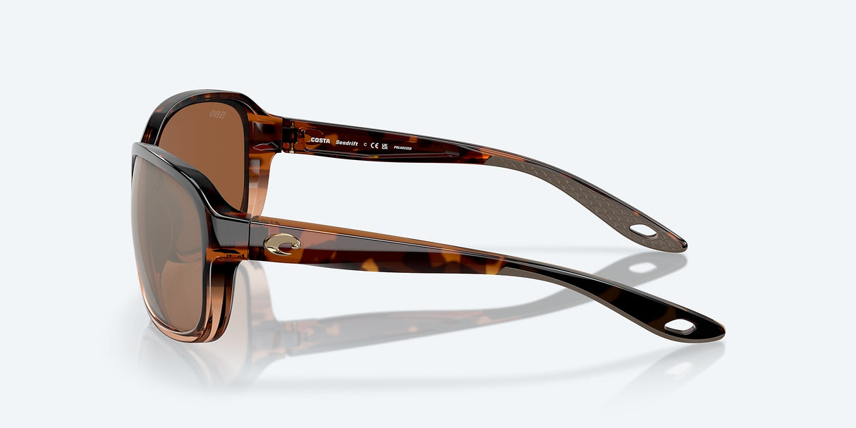 COSTA SEADRIFT Shiny Tortoise Fade Copper Silver Mirror 580G