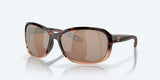 COSTA SEADRIFT Shiny Tortoise Fade Copper Silver Mirror 580G