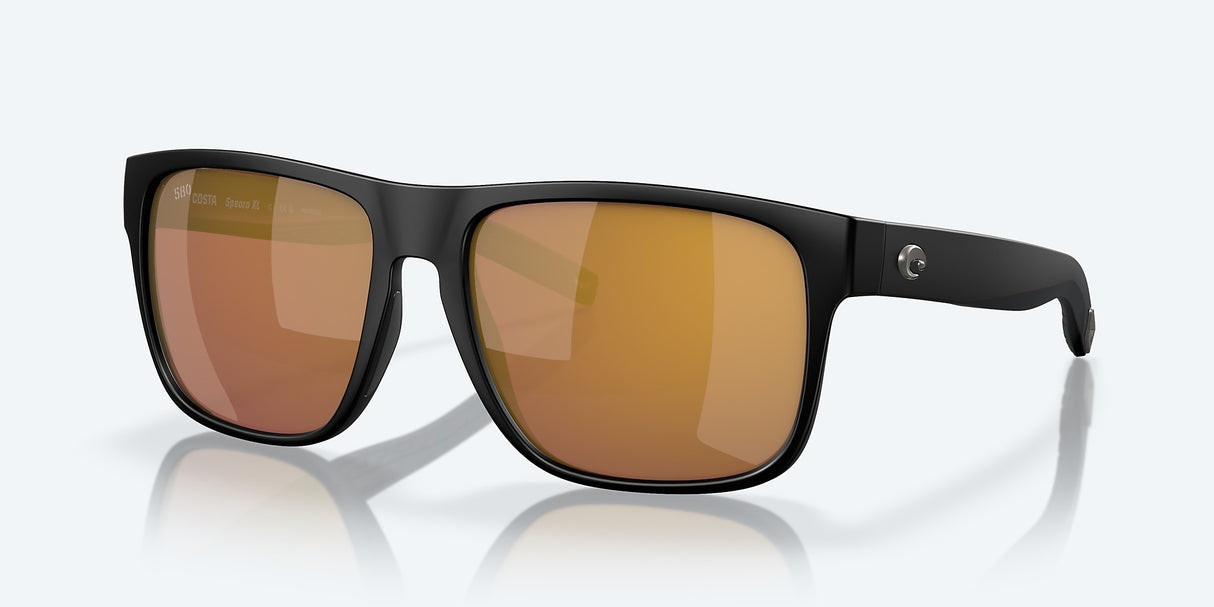 COSTA SPEARO XL Matte Black Gold Mirror 580G