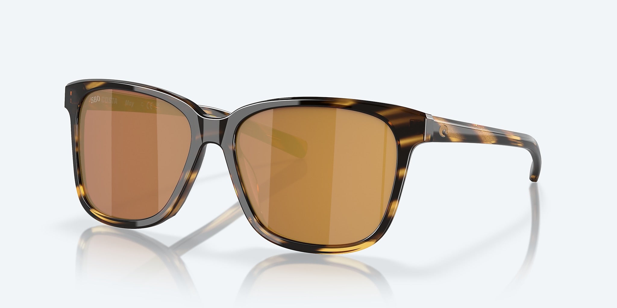 COSTA MAY Tortoise Gold Mirror 580G