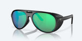 COSTA GRAND CATALINA Matte Black Green Mirror 580G