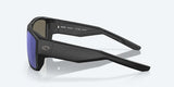 COSTA TAXMAN Matte Black Blue Mirror 580G
