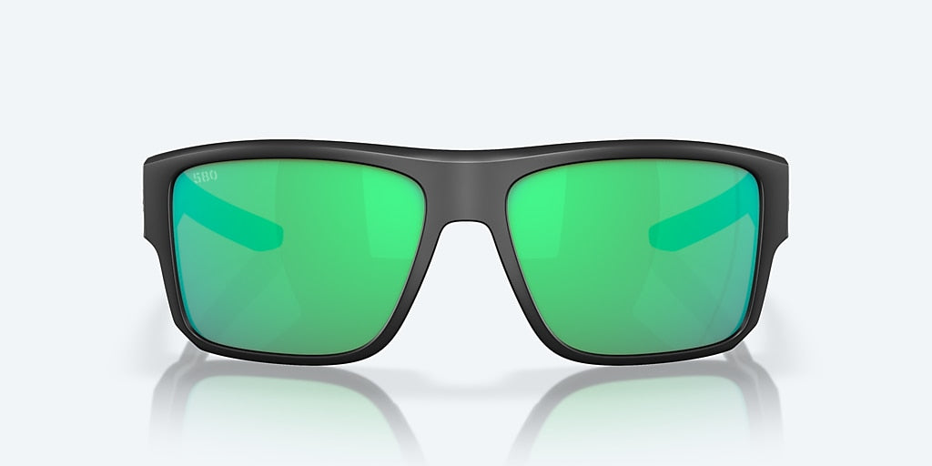 COSTA TAXMAN Matte Black Green Mirror 580G