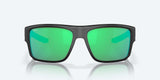 COSTA TAXMAN Matte Black Green Mirror 580G