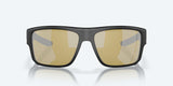 COSTA TAXMAN Matte Black Sunrise Silver Mirror 580G