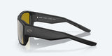 COSTA TAXMAN Matte Black Sunrise Silver Mirror 580G