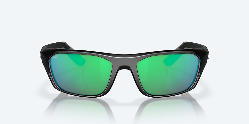 COSTA WHITETIP PRO Matte Black Green Mirror 580G