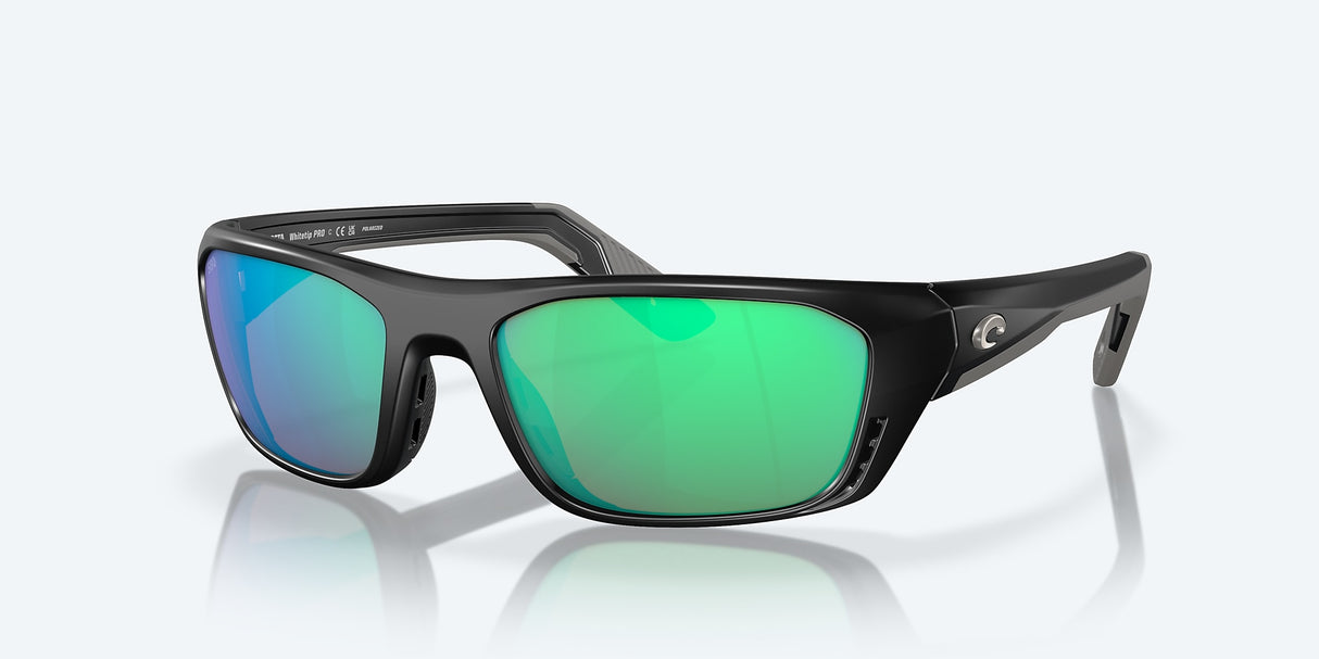 COSTA WHITETIP PRO Matte Black Green Mirror 580G