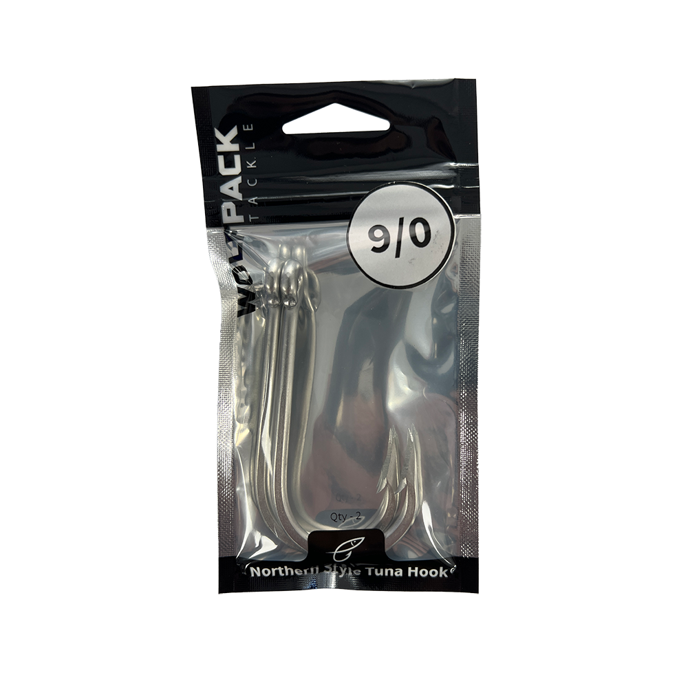 WOLFPACK NORTHERN TUNA SS HOOK - 2 pack