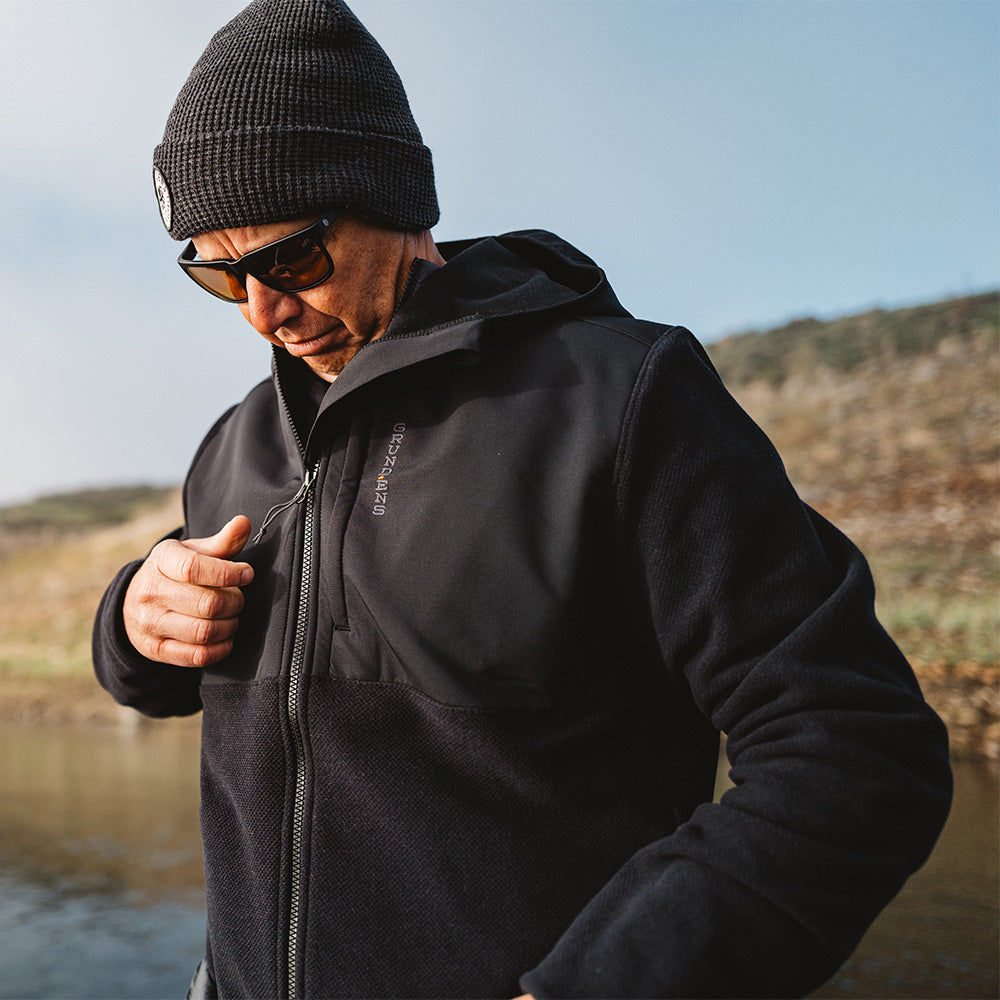 GRUNDENS BERING FLEECE PRO FULL ZIP HOODIE