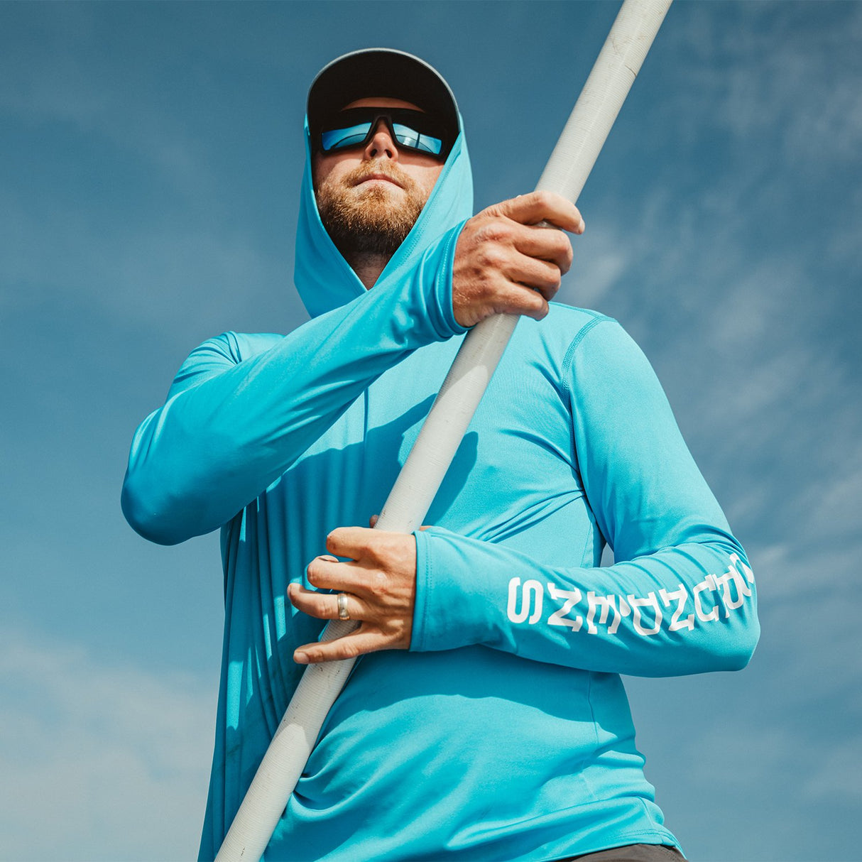 GRUNDENS TOUGH SUN HOODIE