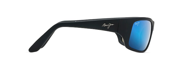 サングラス Maui Jim Maui Jim - PEAHI - blue peahi black matte MAUI JIM BLUE PEAHI BLACK MATTE
