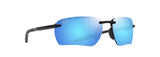 MAUI JIM BLUE HAWAII HO'OKIPA ULTRA GREY SHINY BLACK W/GREY