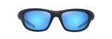 MAUI JIM BLUE HAWAII HAULANI MATTE SOILD DARK BLUE W/YELLOW