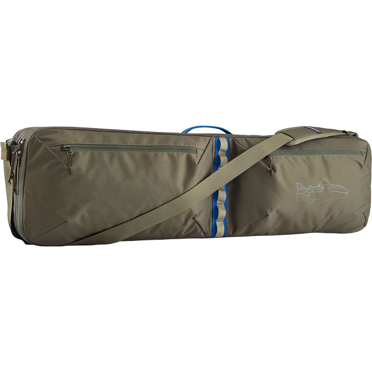 Patagonia Black Hole Rod Case Basin Green / Fitz Trout