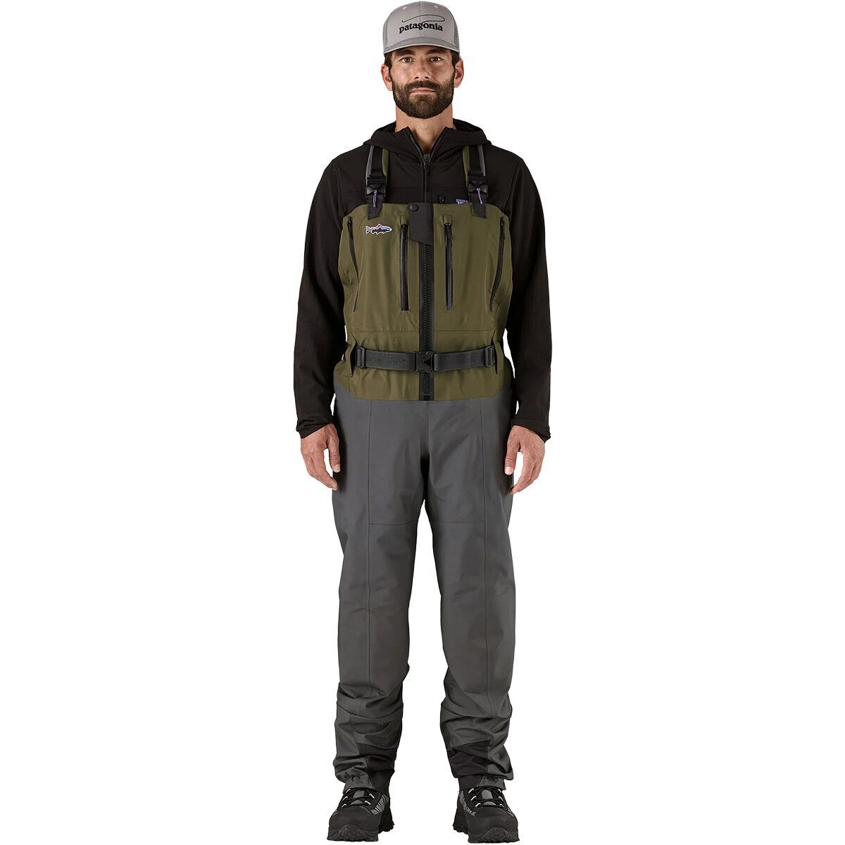 PATAGONIA MEN'S SWIFTCURRENT EXPEDITION ZIP FRONT WADERS