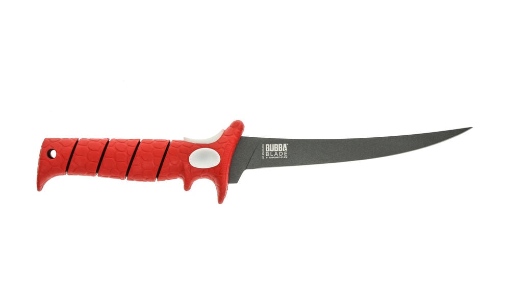 Bubba Knives 7" TAPERED FLEX SPINE, SERRATED FILLET KNIFE