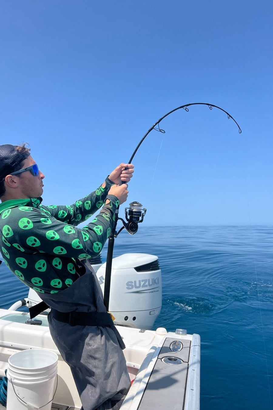 Zack's Team Goose Heavy Jigging Rod Spin 5'4"
