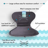 CASCADE CREEK GEL FILLED PADDLE SADDLE WITH LOW BACK