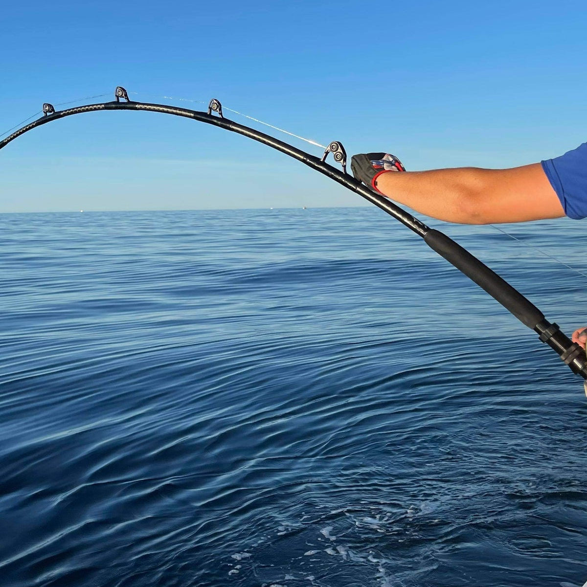 Zack's Team Goose XL Tuna Rod, No 6 Silver Guides – The Mighty Fish