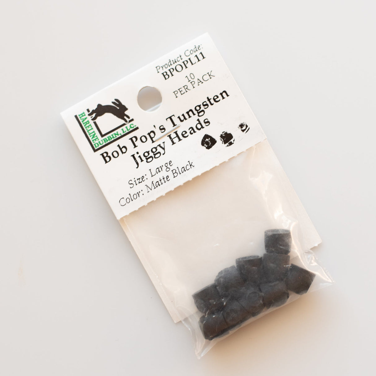 BOB POP'S TUNGSTEN JIGGY HEADS LARGE