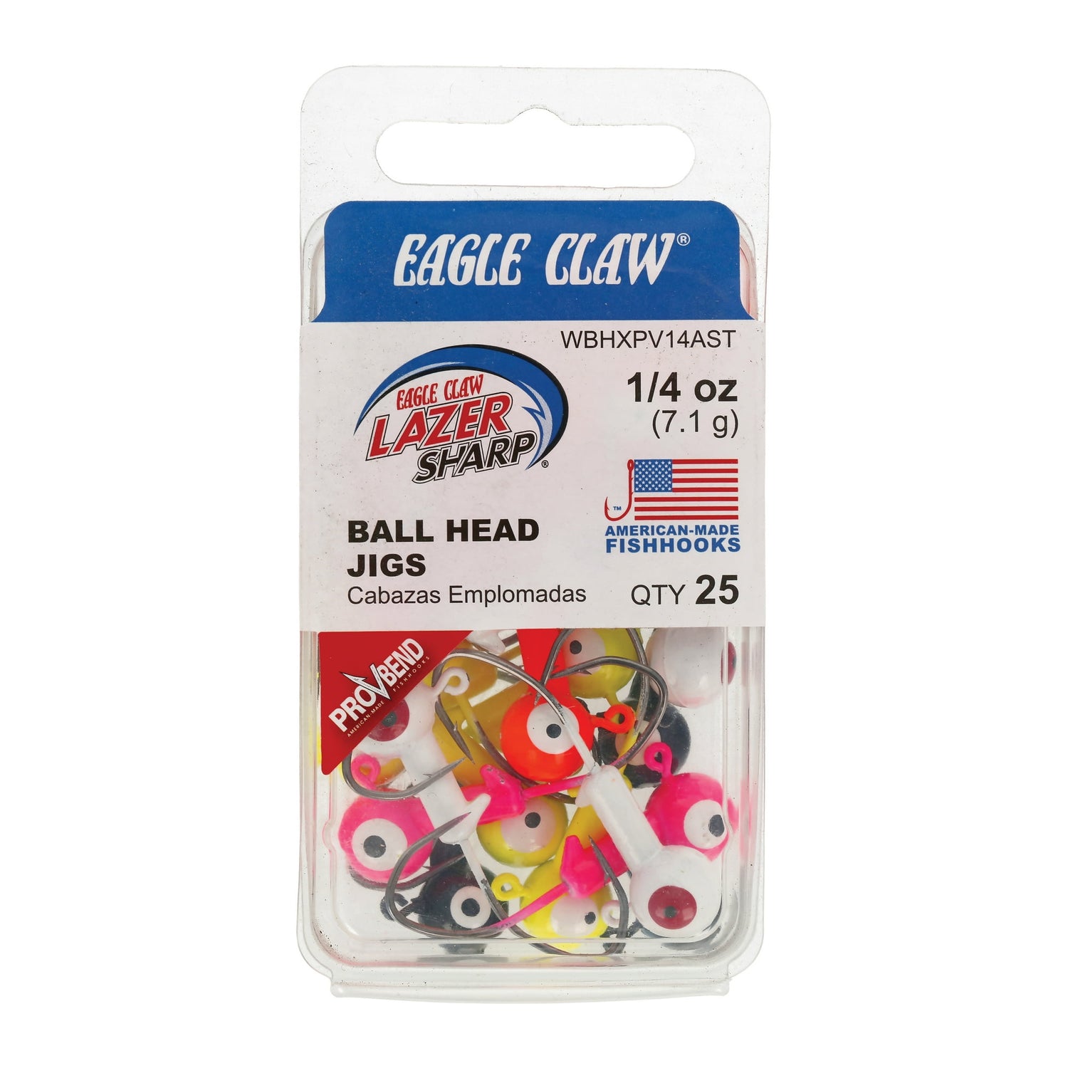 EAGLE CLAW TIN BALL HEAD JIG ASSORTMENT