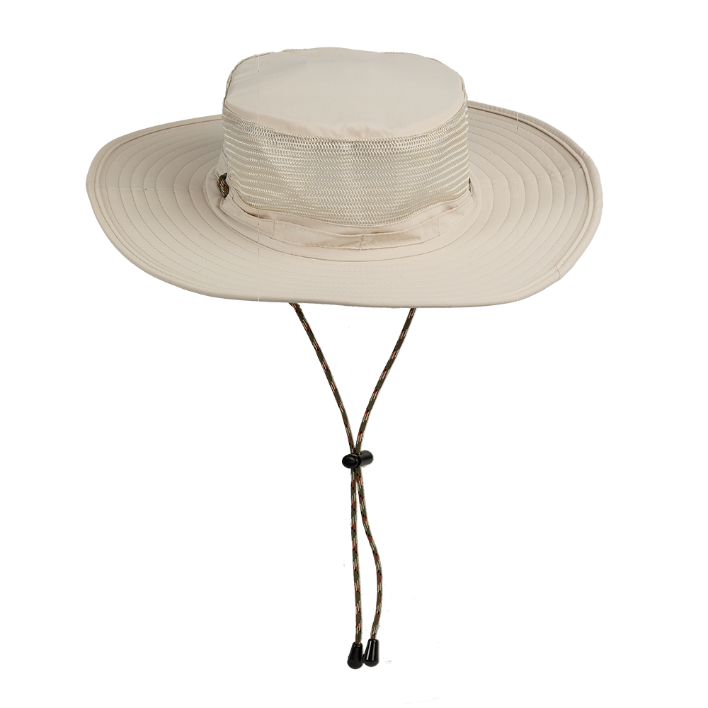 BIMINI BAY BOCA GRANDE MESH MEN'S WIDE BRIM HAT FOSSIL