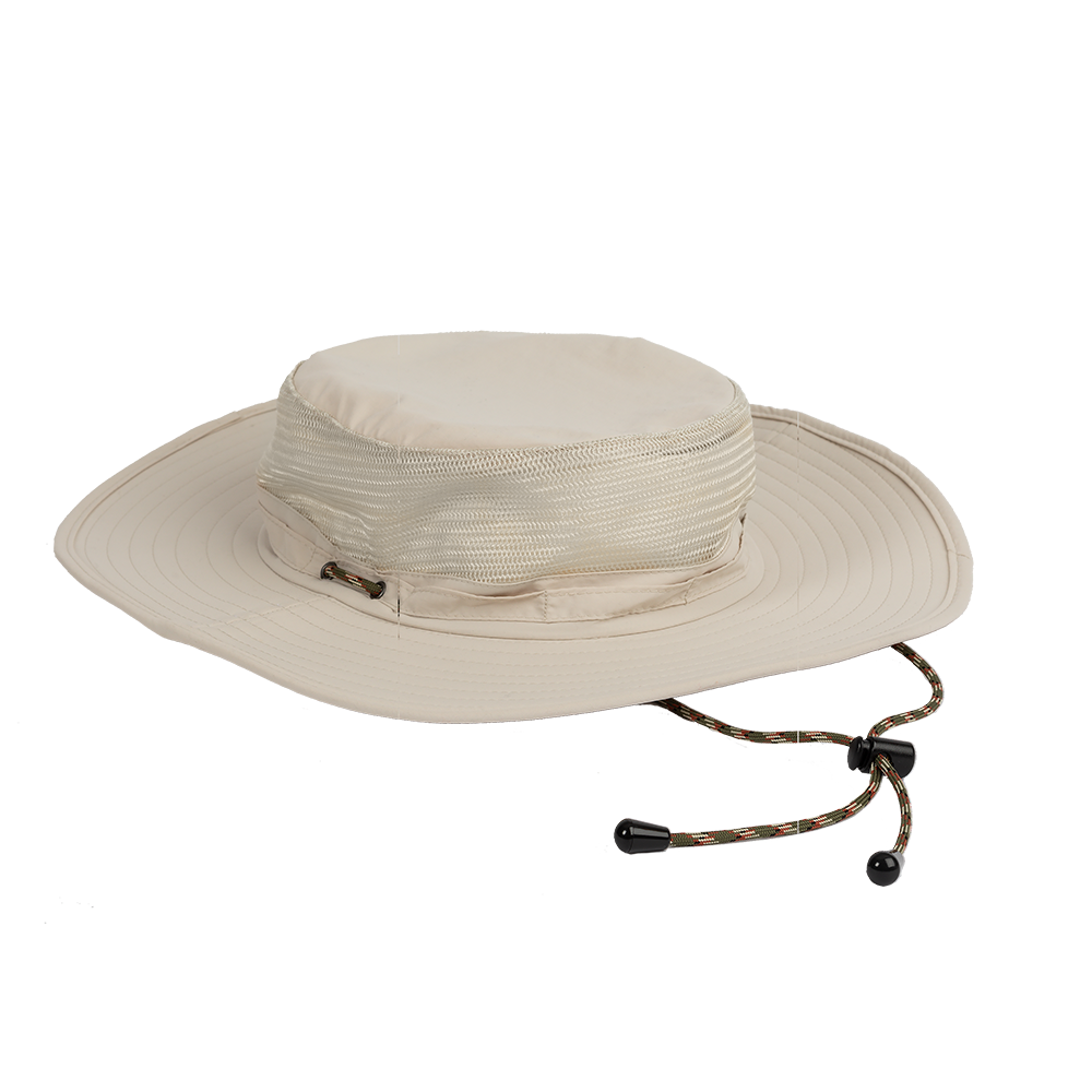 BIMINI BAY BOCA GRANDE MESH MEN'S WIDE BRIM HAT FOSSIL