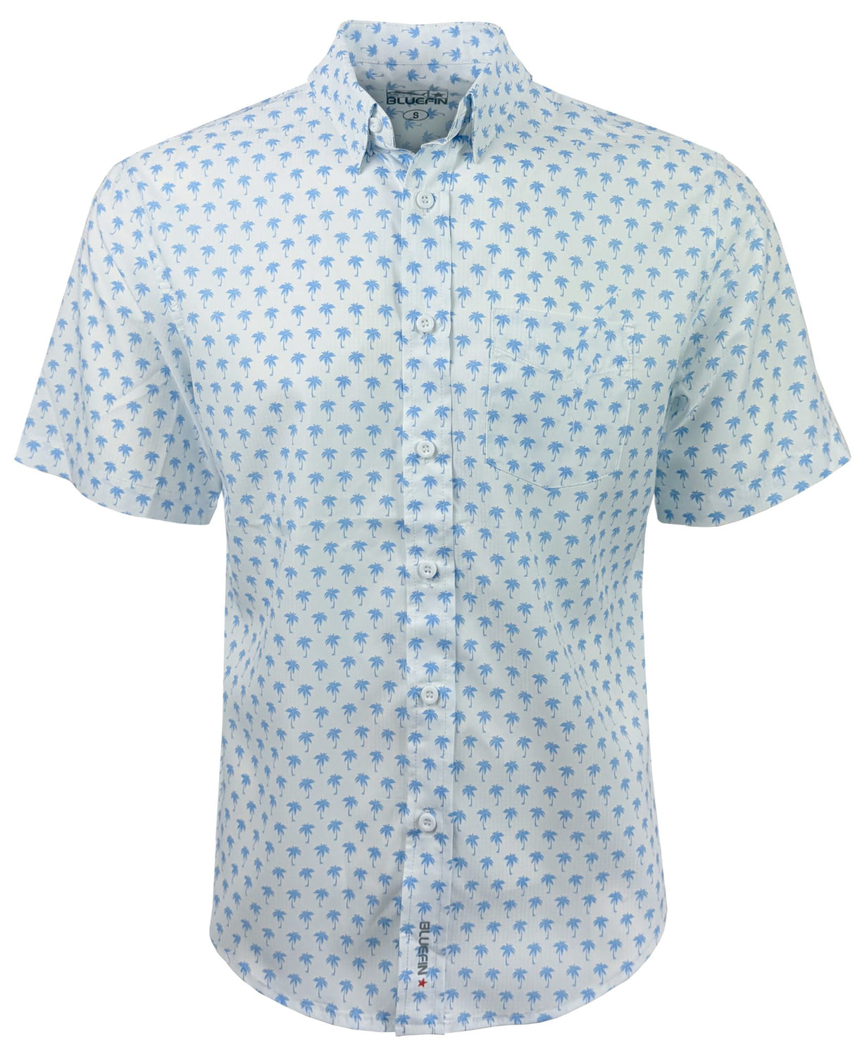 BLUEFIN FINS OUT SPORT WHITE SS SHIRT