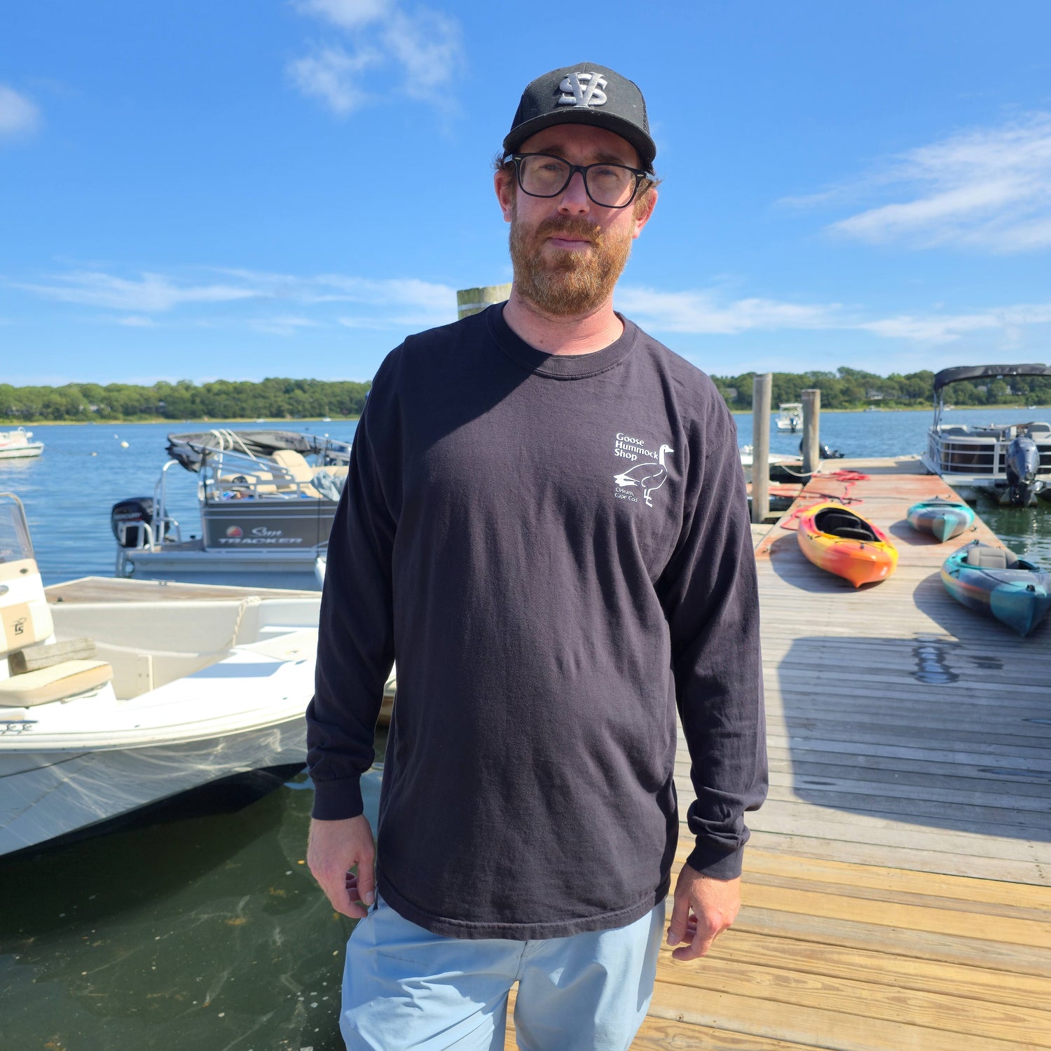 GOOSE CLASSIC COMFORT COLORS LONG SLEEVE TEE